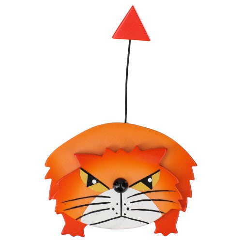 Orange Furaxcat Cat Brooch 