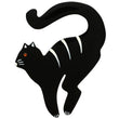 Black Cello Cat Brooch