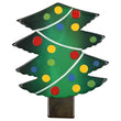 Green Garland Christmas Tree Brooch