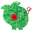 Mosaic Apple Green Pig Brooch