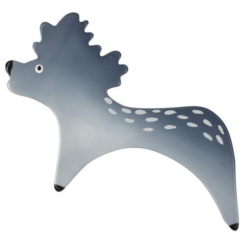 Grey Deer Brooch - Galalith – Vintage Jewelry - handcrafted by Pavone by Pavone