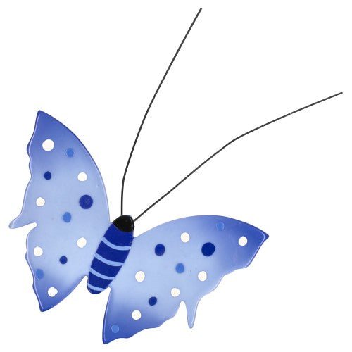 Light Blue Butterfly Brooch - Galalith – Vintage Jewelry - handcrafted by Pavone by Pavone
