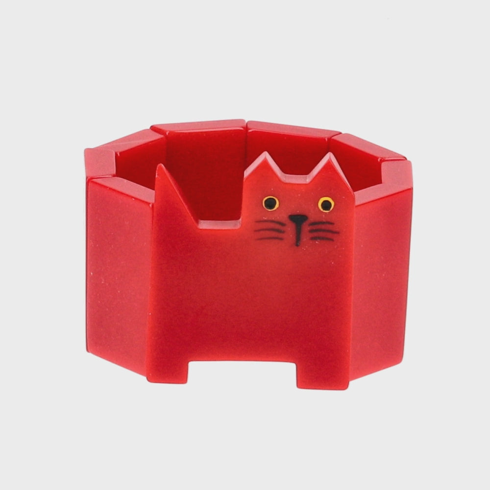 Red Profile Chat Bracelet 