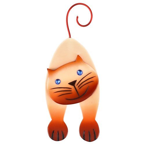 Siamese Mirko Cat Brooch - Galalith – Vintage Jewelry - handcrafted by Pavone by Pavone