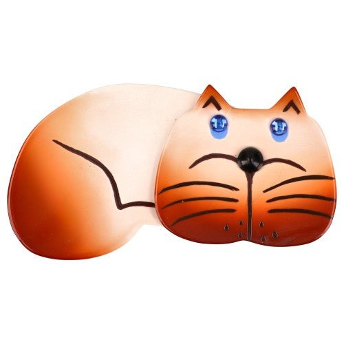 Siamese Tommy Cat Brooch - Galalith – Vintage Jewelry - handcrafted by Pavone by Pavone