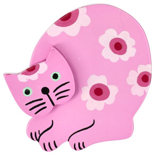 Candy Pink Sitting Marimekko Titus Cat Decor Brooch