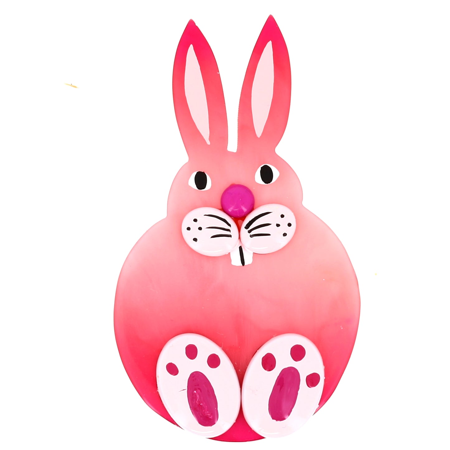 this rabbit pattern was created on the occasion of the year of the rabbit which begins on January 22, 2023 It exists in several colors but in only one copy per color It takes a long time to do in galalith