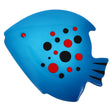 Persian Blue Loulou Fish Brooch with polka dots