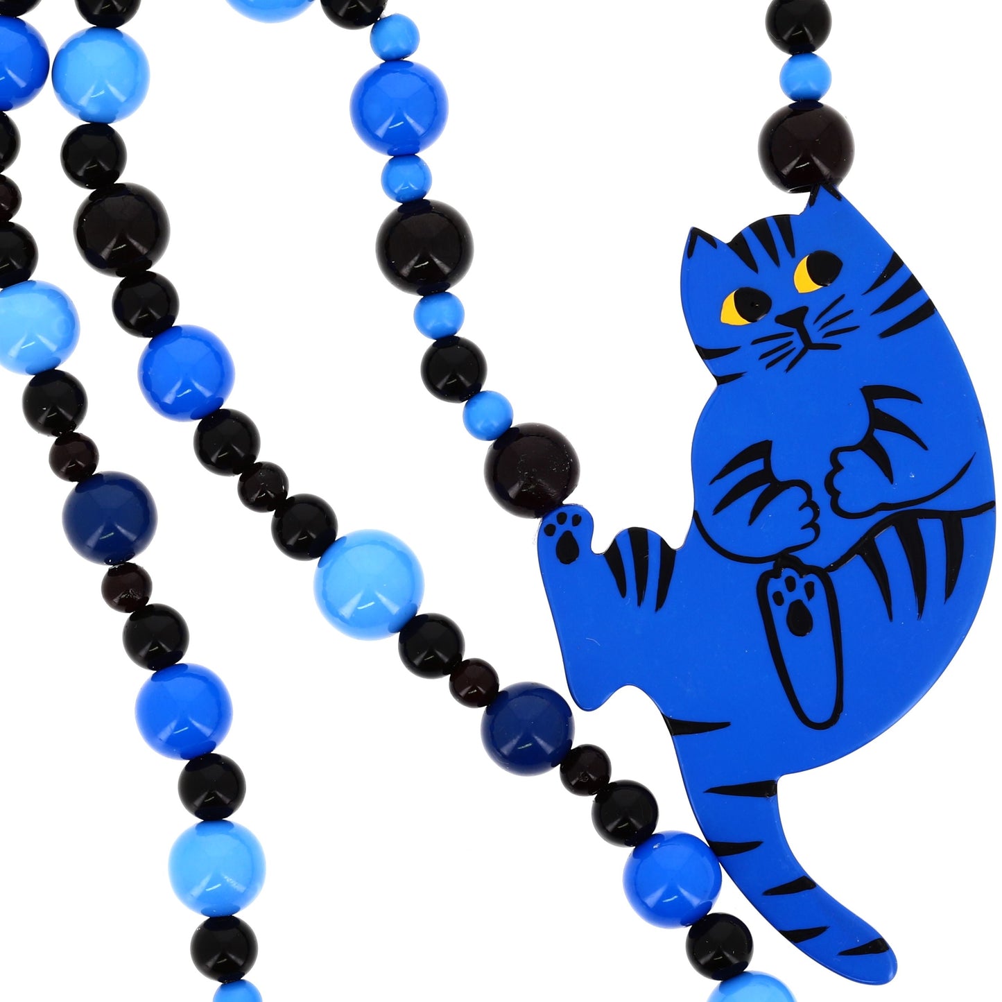 Blue Cat B7 Necklace in galaith