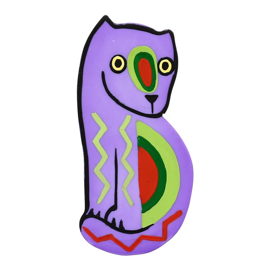 Parma Sonia Cat Brooch - Galalith – Vintage Jewelry - handcrafted by Pavone by Pavone