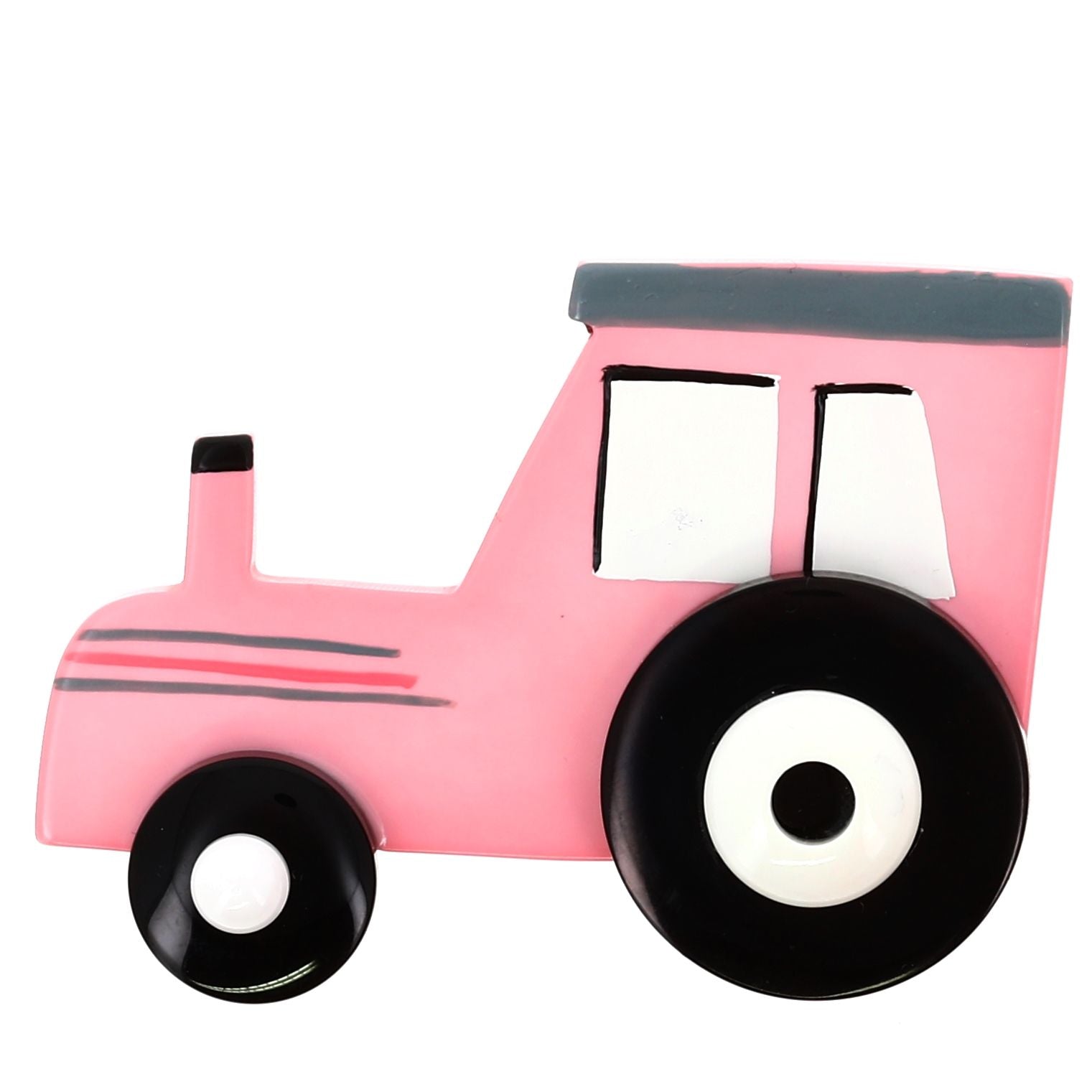 Pink Tactor Brooch - Galalith – Vintage Jewelry - handcrafted by Pavone by Pavone