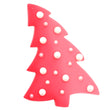 Pink Pearl Christmas Tree Brooch in galalith