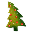 Moos Green And Coral Pearl Christmas Tree Brooch